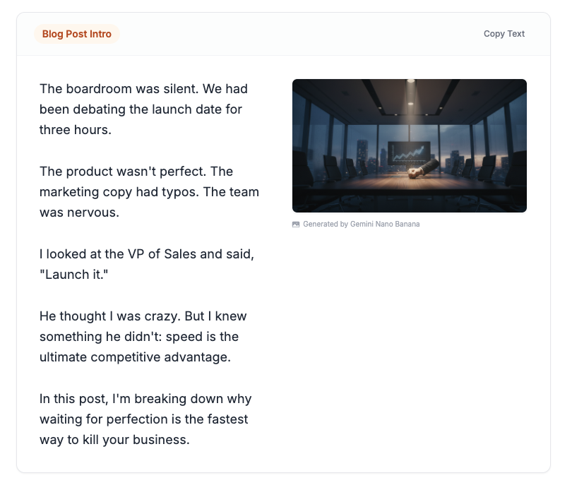 Blog Post Intro